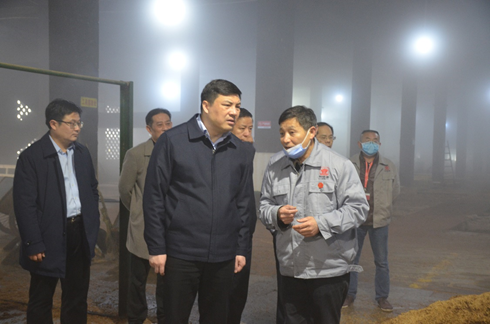 宜春市委常委、常務(wù)副市長(zhǎng)蔡清平蒞臨我司視察調(diào)研