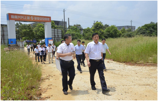 樟樹市市委書記董曉明視察我司文化園一期項(xiàng)目